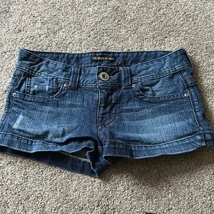 guess denim shorts